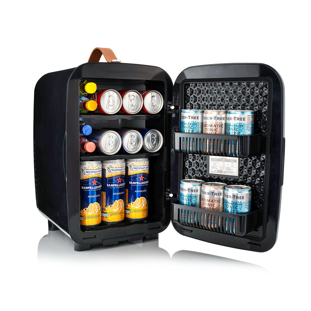 Pro 15L Mini Fridge - Cheq Black | Refurbished