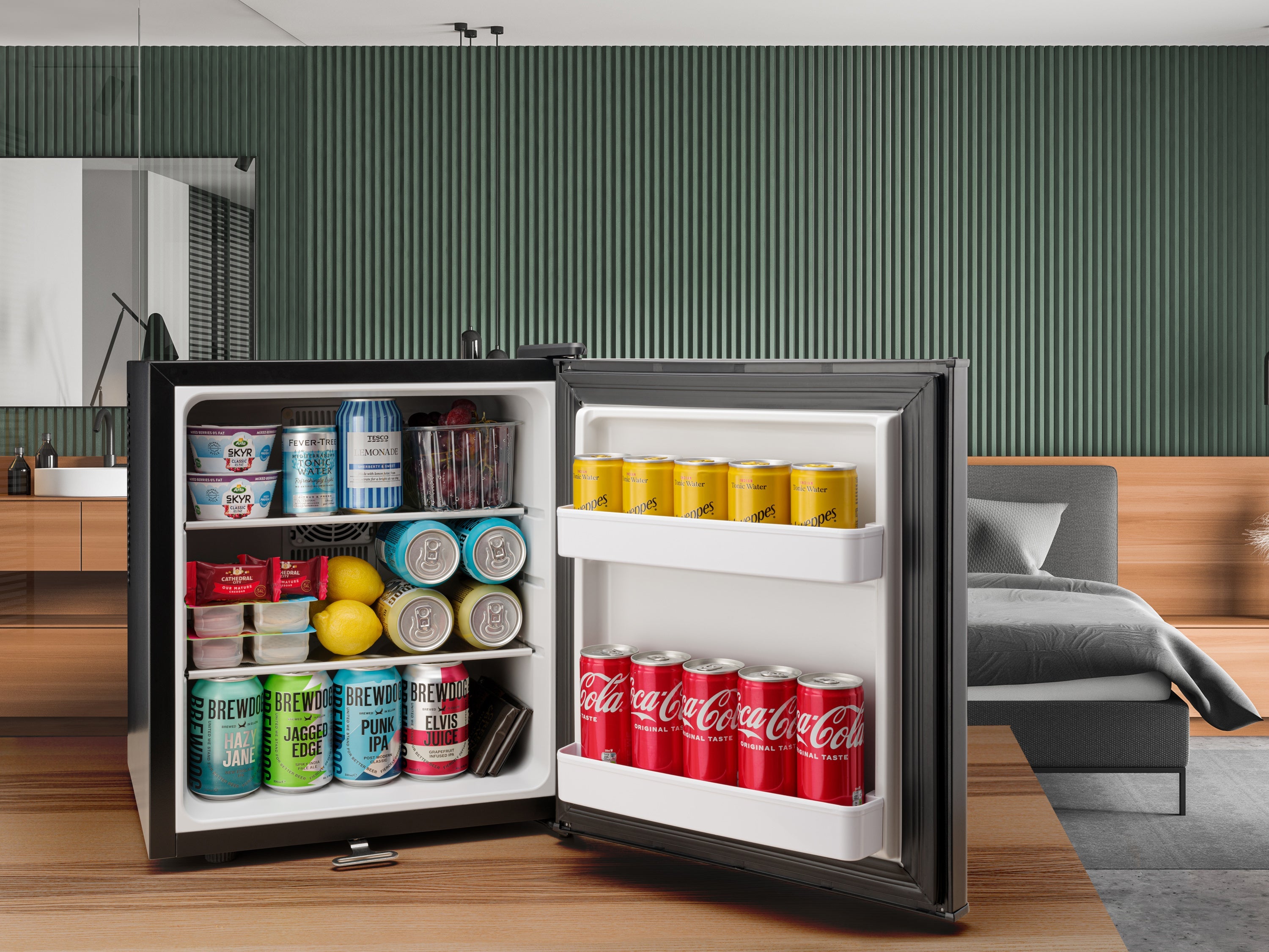 Subcold Aire30 LED Mini Fridge - Black | Refurbished