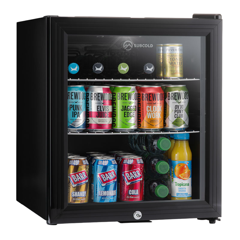 Subcold Super 50 LED Beer Fridge - Black | Refurbished