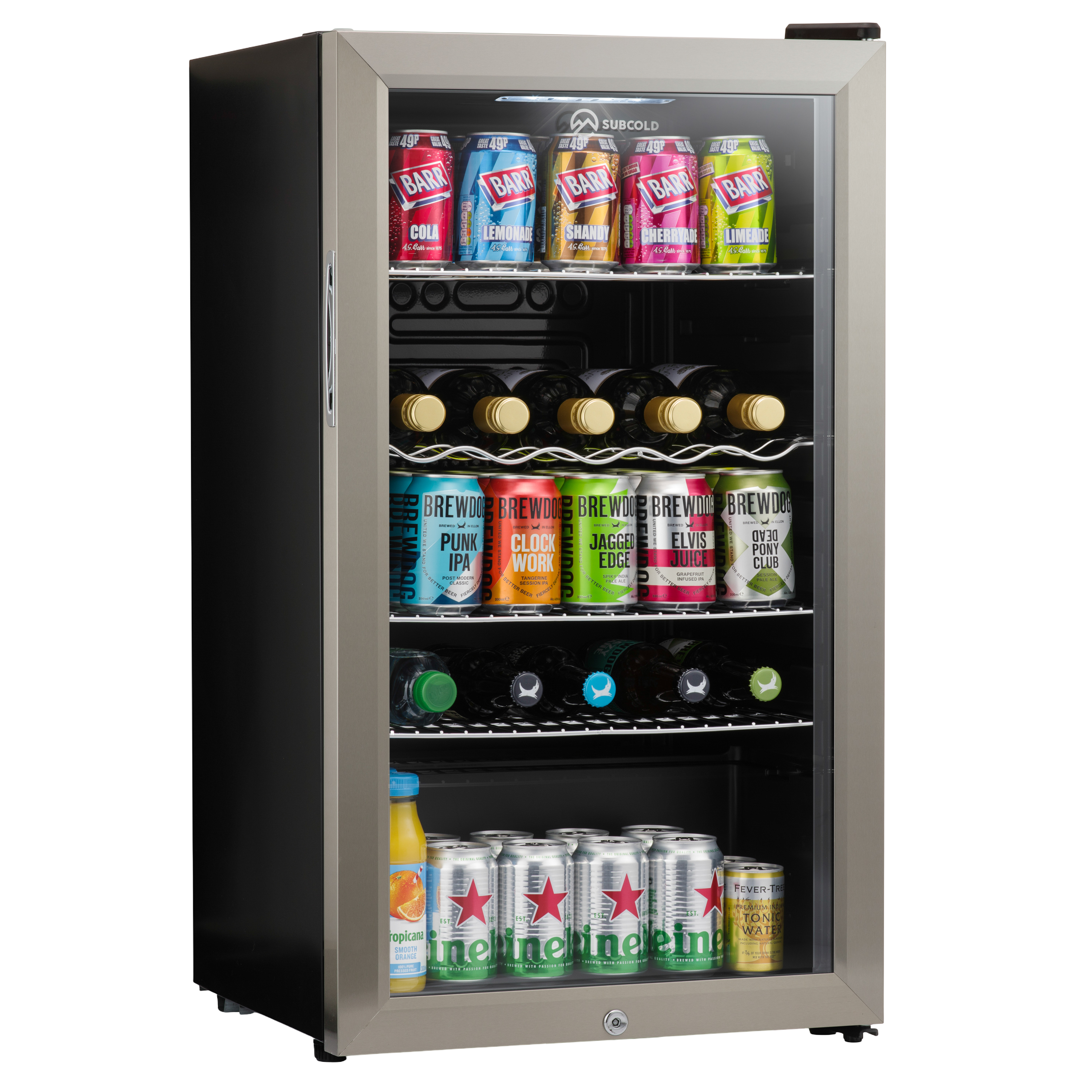 Subcold Super 85 LED Beer Fridge - Stainless Steel | Refurbished