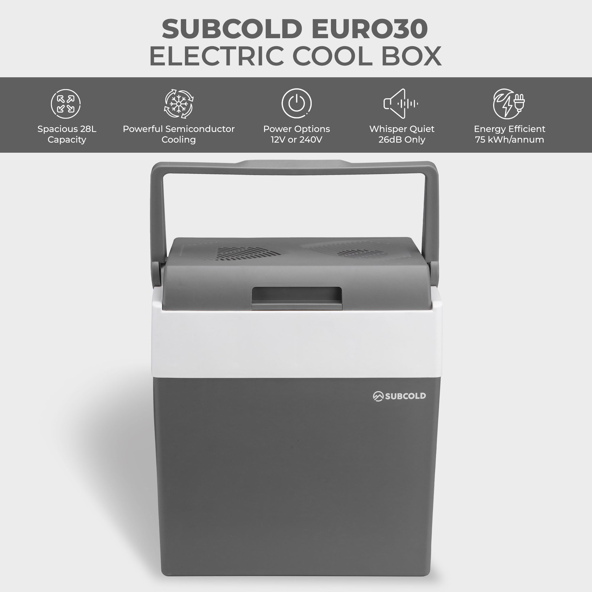Subcold Euro30 Thermoelectric Cool Box - Refurbished