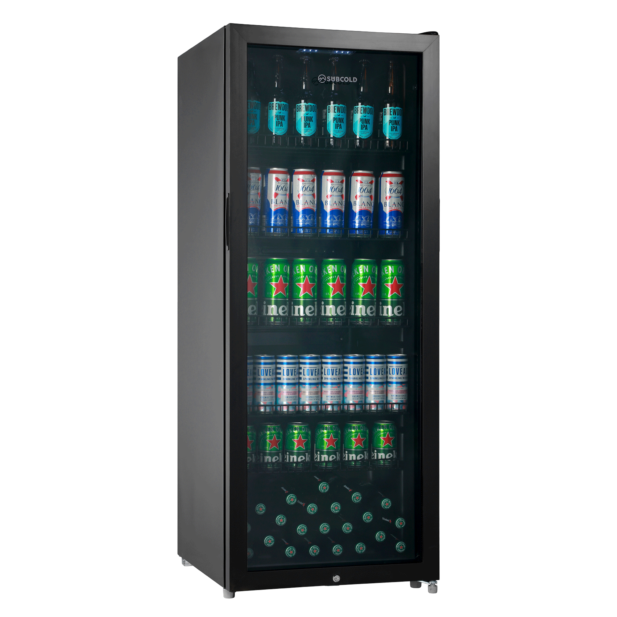 Subcold Maxi250 Tall Drinks Fridge Black | Refurbished