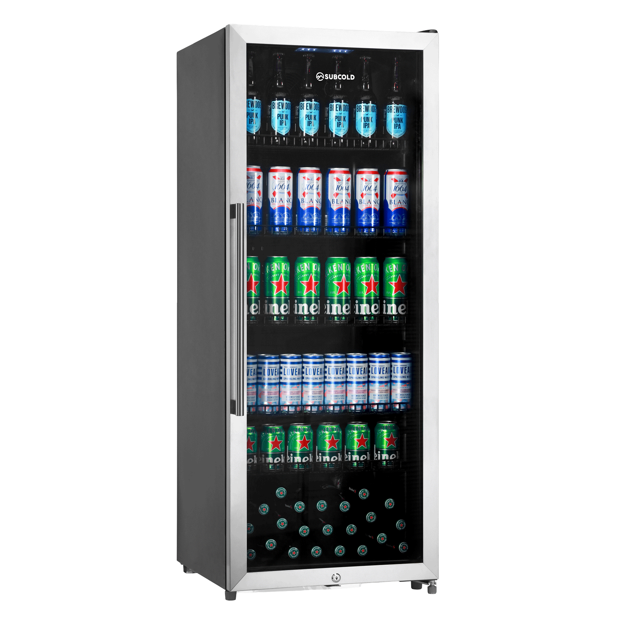 Subcold Maxi250 Tall Drinks Fridge Stainless Steel | Refurbished