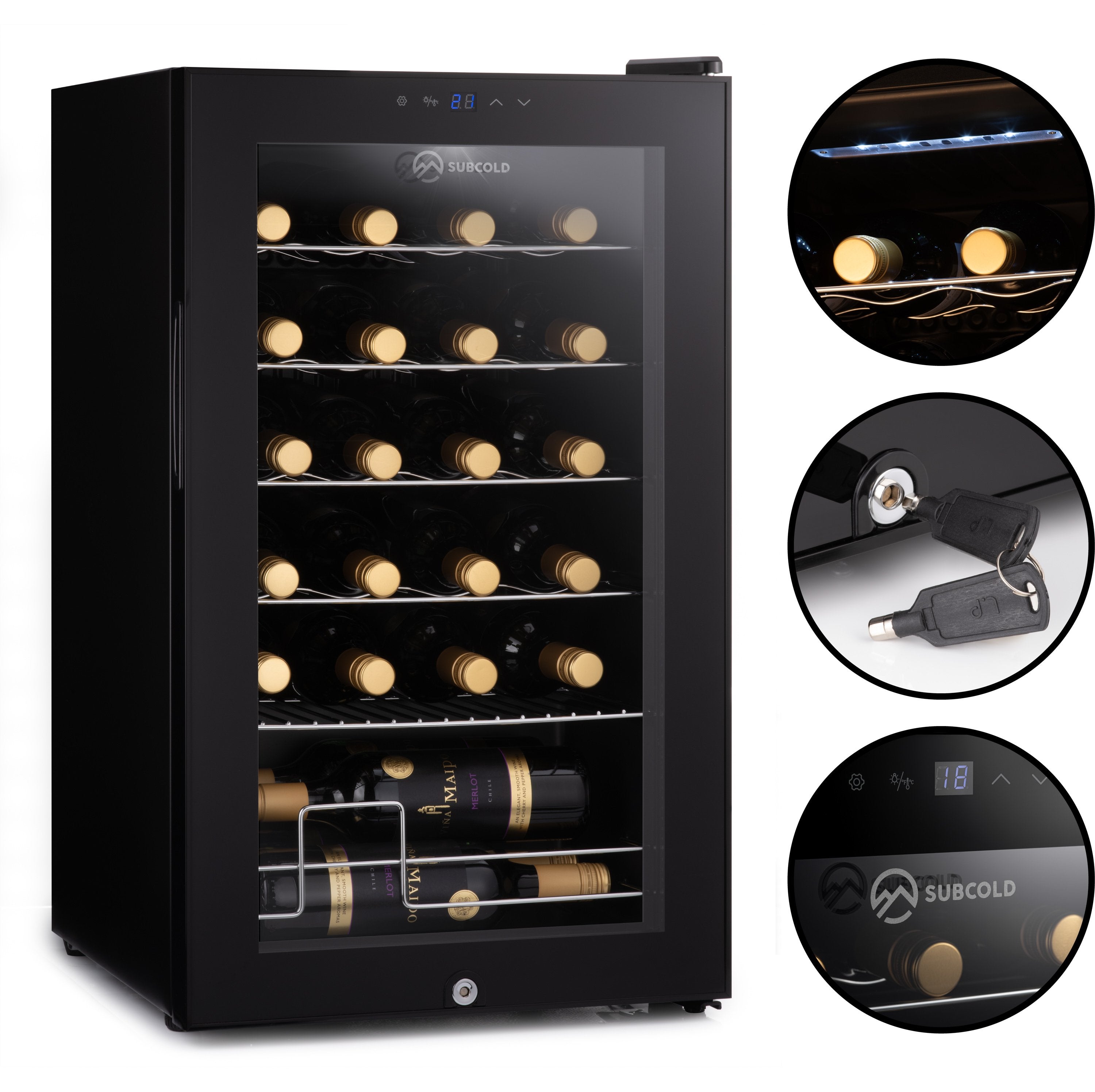 Subcold Viva24 LED Wine Cooler | Refurbished