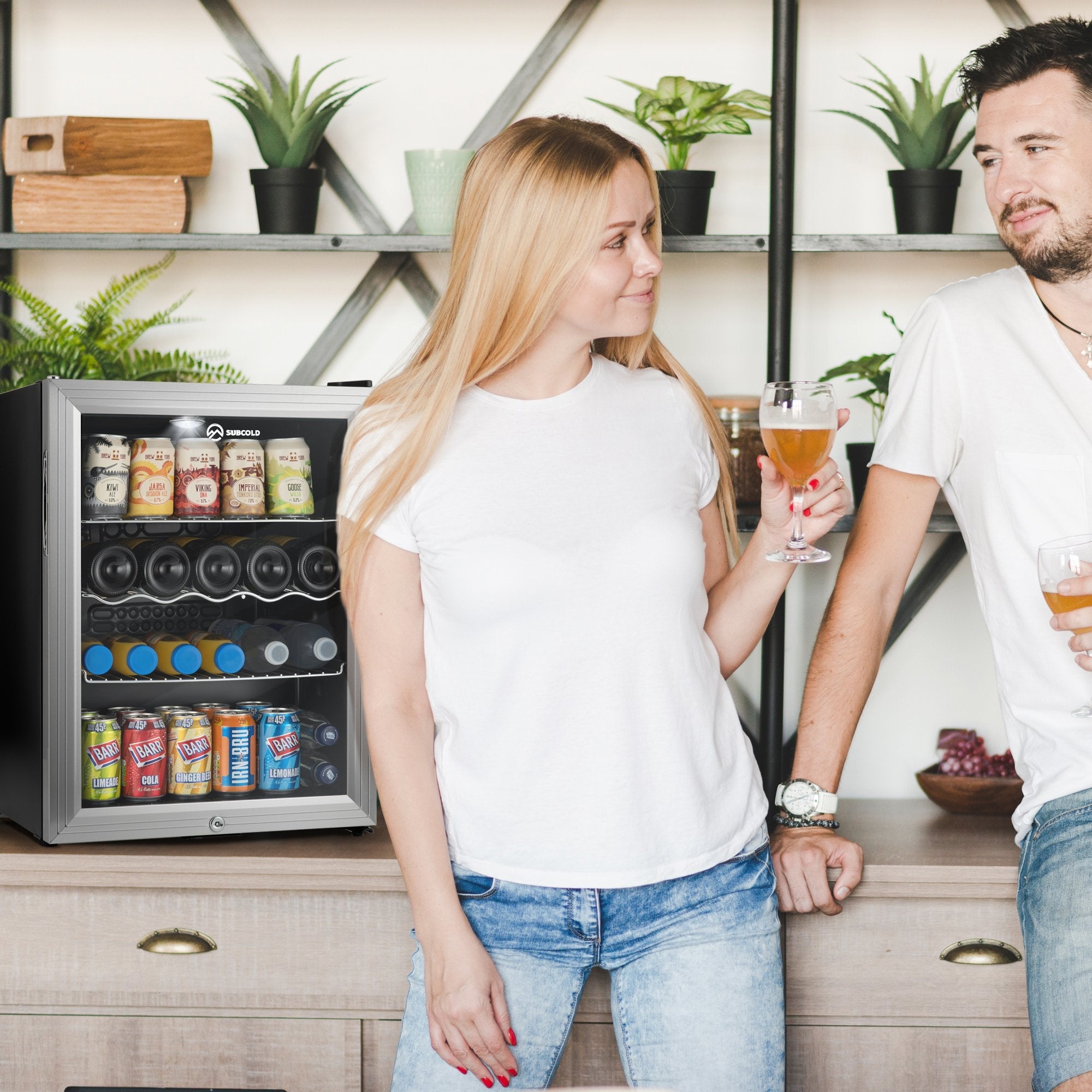 Subcold Super 65 LED Beer Fridge - Silver | Refurbished