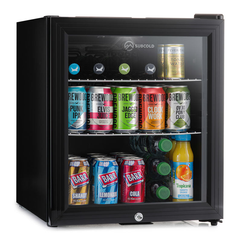 Subcold Super 50 LED Beer Fridge - Black | Refurbished