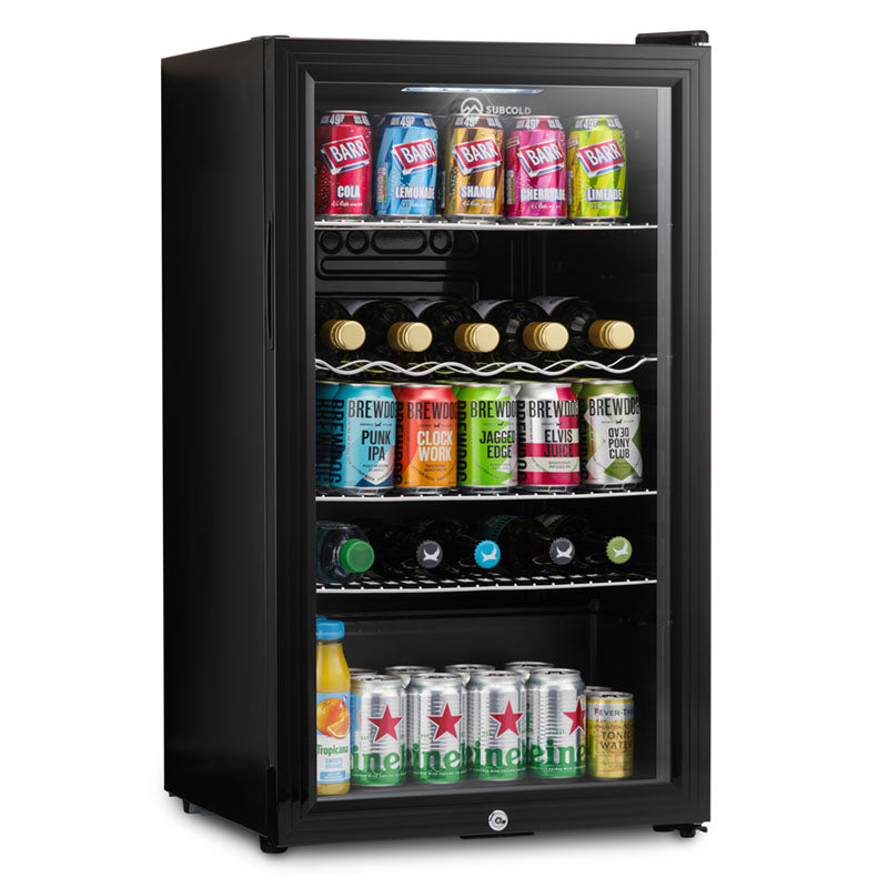 Subcold Super 85 LED Beer Fridge - Black | Refurbished
