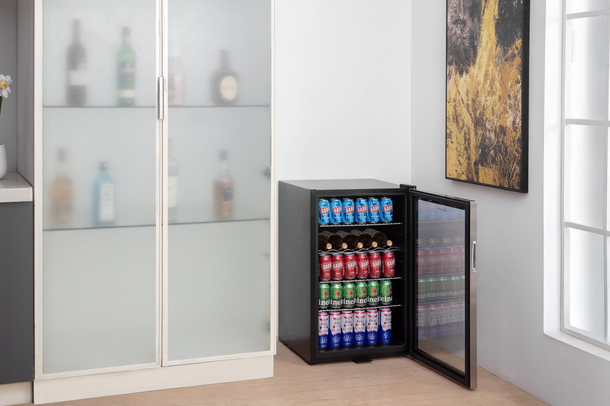 Subcold Super 115 LED Beer Fridge - Stainless Steel