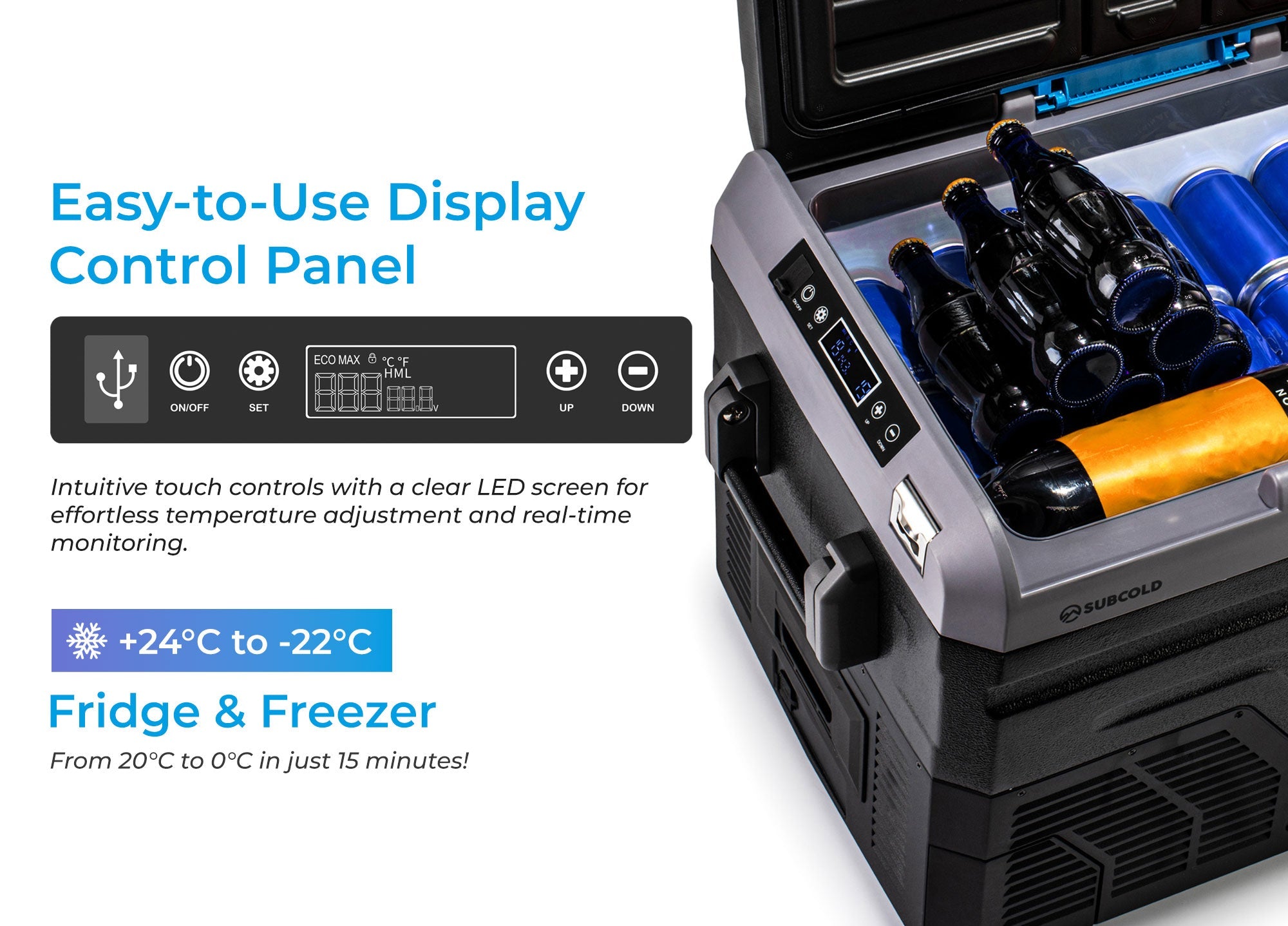 Subcold Trek40 Portable Car Fridge Refurbished