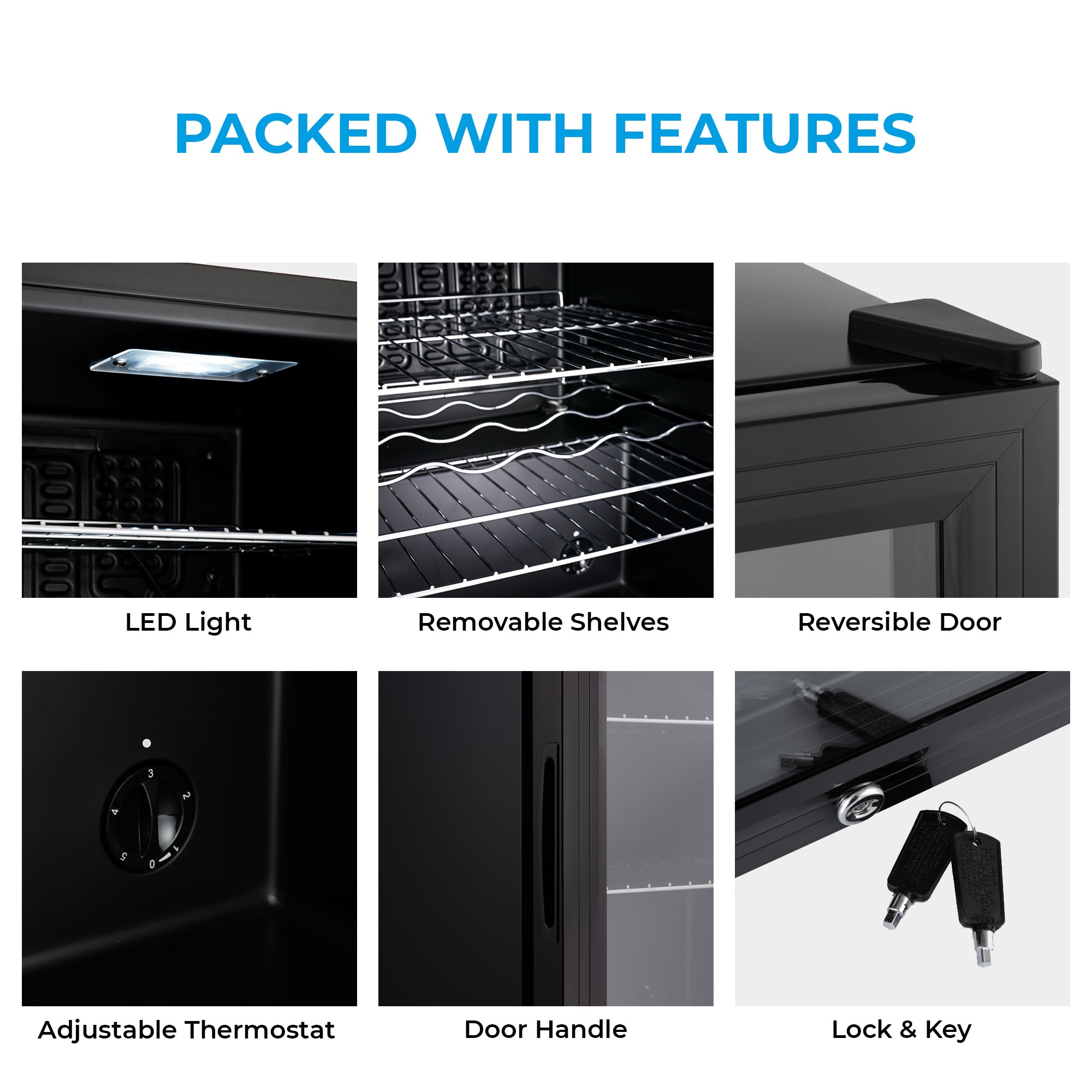 Subcold Super 35 LED Beer Fridge - Black | Refurbished