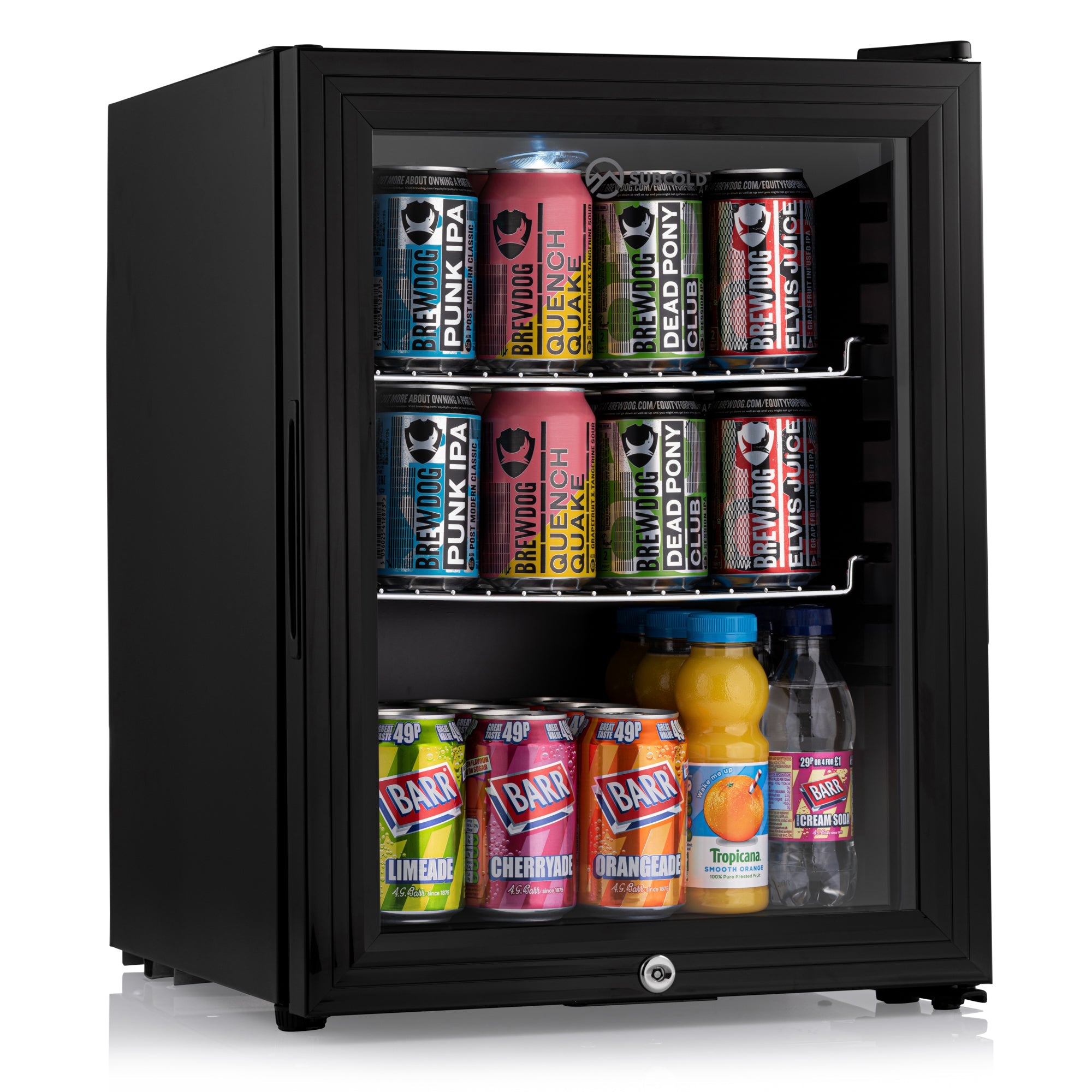 Subcold Super 35 LED Beer Fridge - Black | Refurbished
